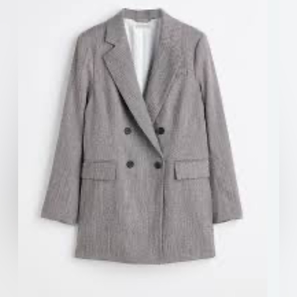 H&M Double-Breasted Blazer